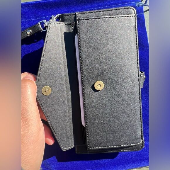 Multifunctional Wallet Case for iPhone 16 with Strap - Picture 2 of 7